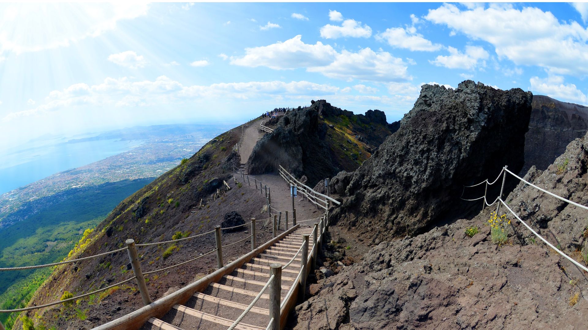 Pompeii and Mt. Vesuvius