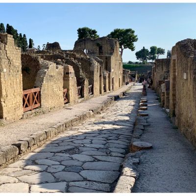 Pompeii and Mt. Vesuvius