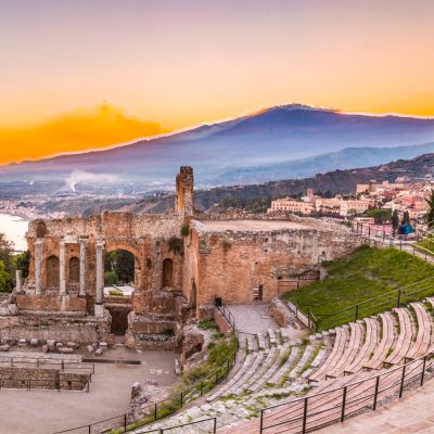 Pompeii and Mt. Vesuvius